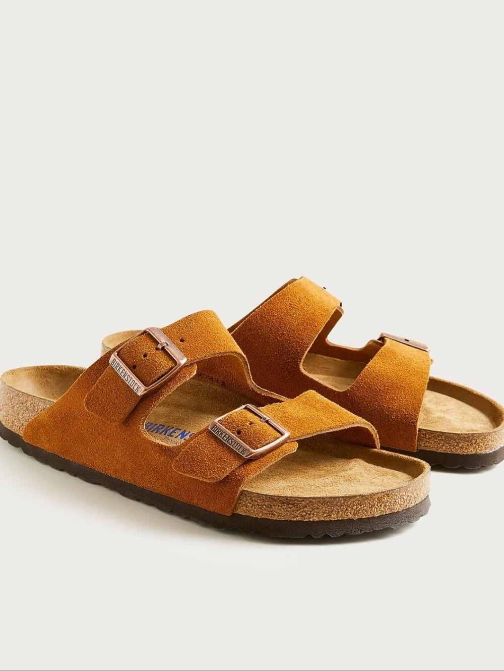 Birkenstock Arizona Mink Suede Sandals